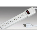 6-Outlet 790 Joule Surge Protector Power Purg Power Power